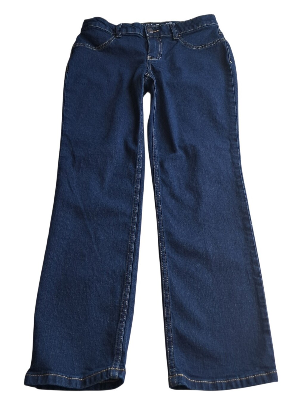 Cat & Jack Dark Blue Wide-Leg Jeans Size 10 Plus